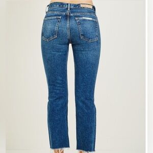 GRLFRND Indigo Straight Leg Jeans